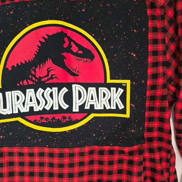 One-of-a-Kind Jurassic Par Custom GAP Button Down Shirt (Size: Men's XL) - Picture 3 of 8